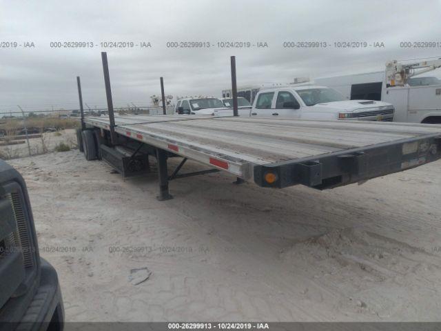  Salvage Fontaine Trailer Co Flatbed
