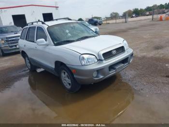  Salvage Hyundai SANTA FE