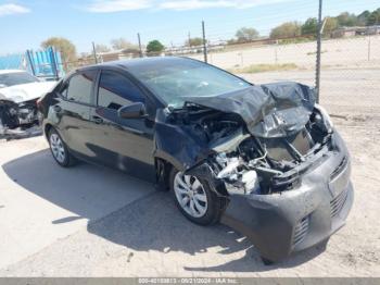  Salvage Toyota Corolla