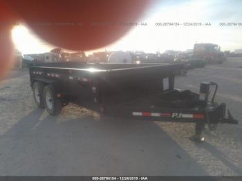  Salvage Pj Trailers Trailer