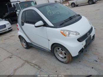  Salvage Smart fortwo