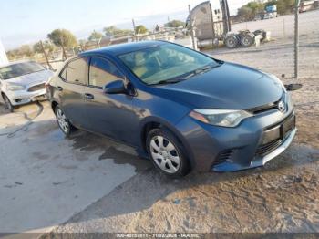  Salvage Toyota Corolla