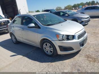  Salvage Chevrolet Sonic