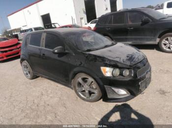  Salvage Chevrolet Sonic