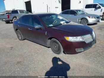  Salvage Lincoln MKZ