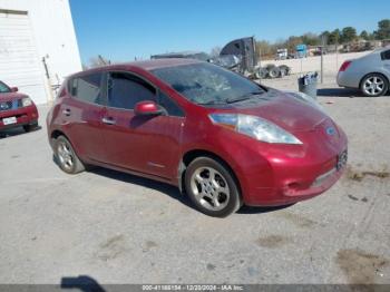  Salvage Nissan LEAF