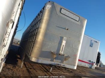  Salvage Wilson Trailer Co Livestock Semi Trailer