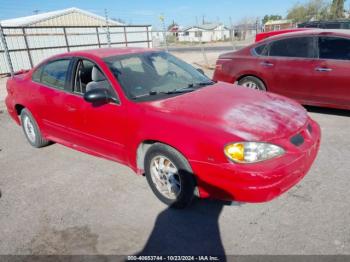  Salvage Pontiac Grand Am