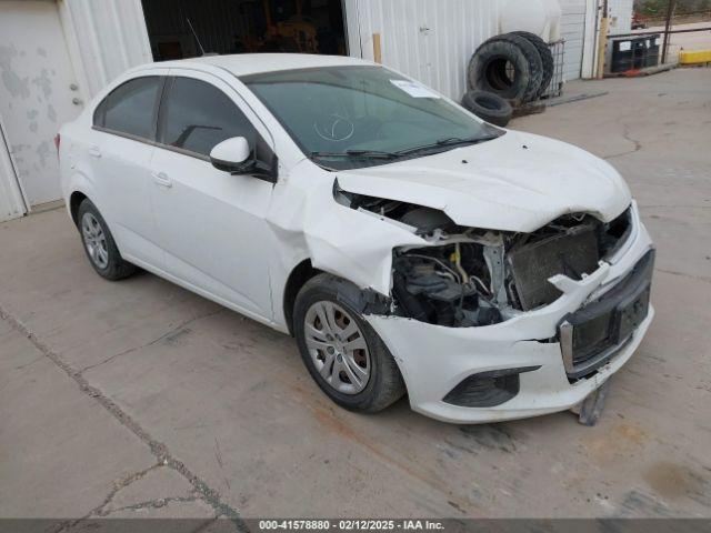  Salvage Chevrolet Sonic