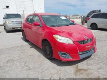  Salvage Toyota Matrix