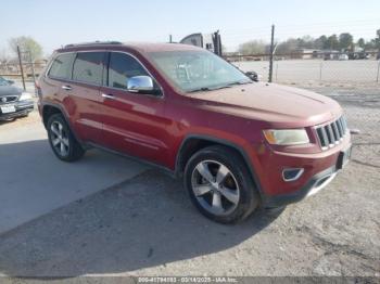  Salvage Jeep Grand Cherokee