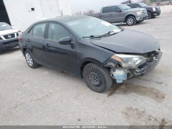  Salvage Toyota Corolla