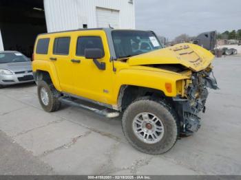  Salvage HUMMER H3 Suv