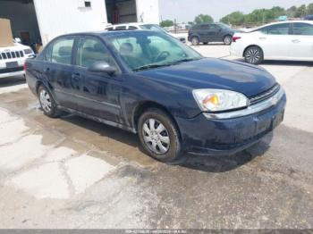  Salvage Chevrolet Malibu