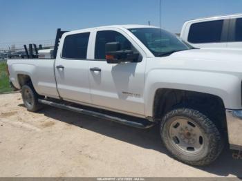  Salvage Chevrolet Silverado 2500