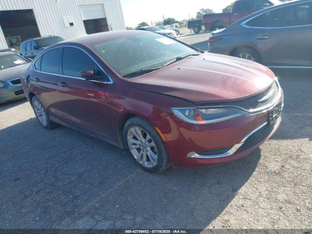 Salvage Chrysler 200