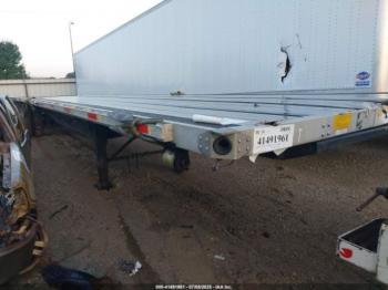  Salvage Utility Trailer Mfg Flatbed Trailer
