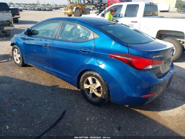  Salvage Hyundai ELANTRA