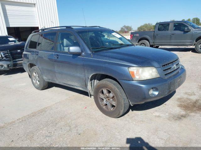  Salvage Toyota Highlander