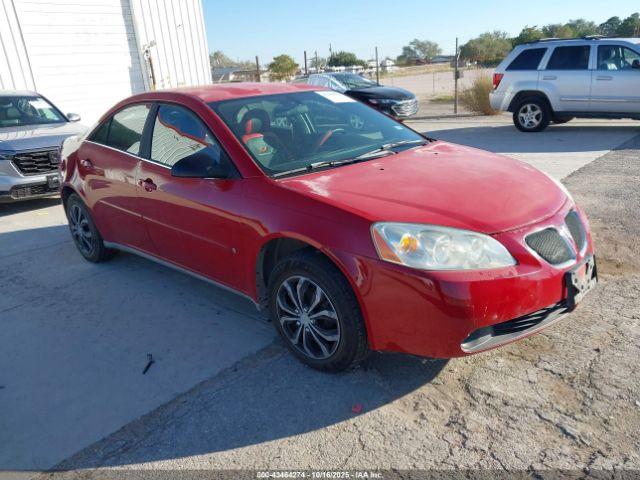  Salvage Pontiac G6