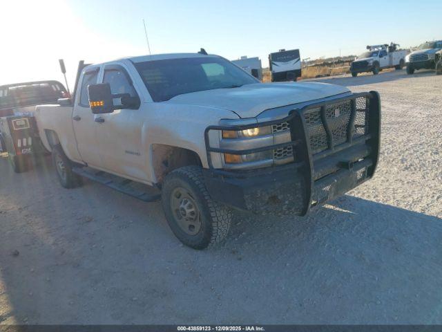  Salvage Chevrolet Silverado 2500