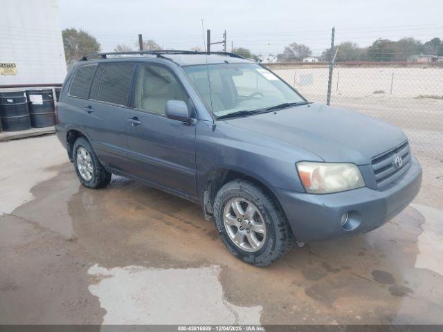  Salvage Toyota Highlander