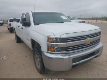  Salvage Chevrolet Silverado 2500