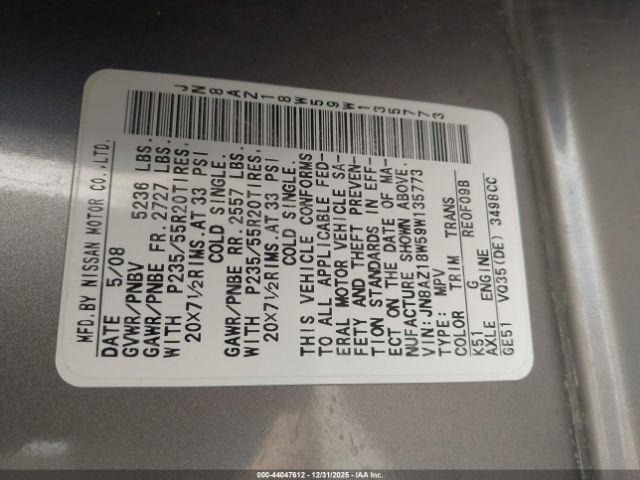 Nissan Murano Le Image 2